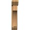 Ekena Millwork Westlake Slat Rough Sawn Bracket w/ Offset Brace, Western Red Cedar, 8"W x 32"D x 40"H BKT0806X32X40WTL06RWR - alternate 2